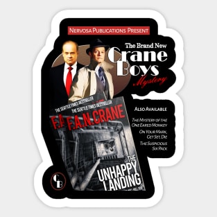 The Crane Boys Mystery - A Frasier Design Sticker